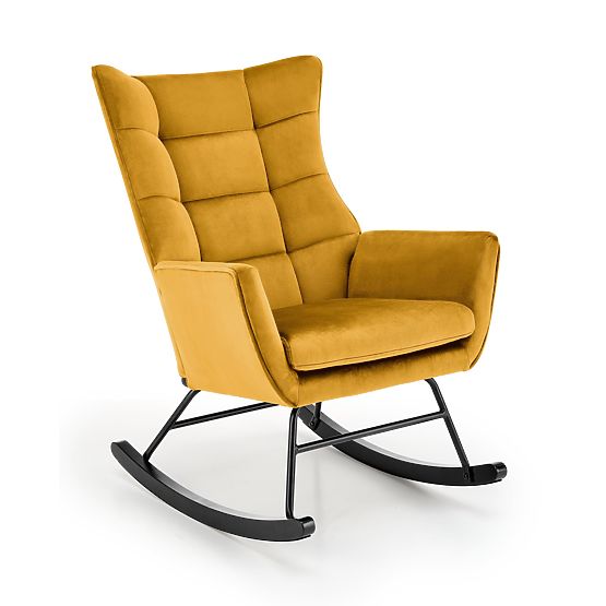 Fotoliu balansoar BAZALTO muștar (1p=1buc)