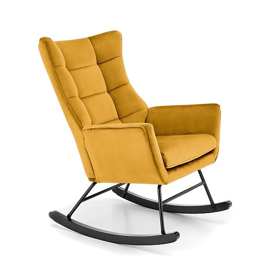 Fotoliu balansoar BAZALTO muștar (1p=1buc)