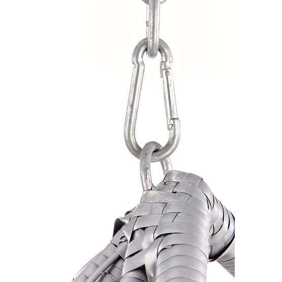 Fotoliu de grădină EGGY gri/negru (3p=1buc)