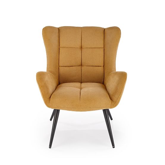 Fotoliu de relaxare BYRON - mustar