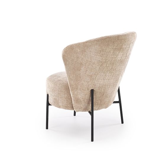 Fotoliu de relaxare CEZAR, bej (1p=1buc)