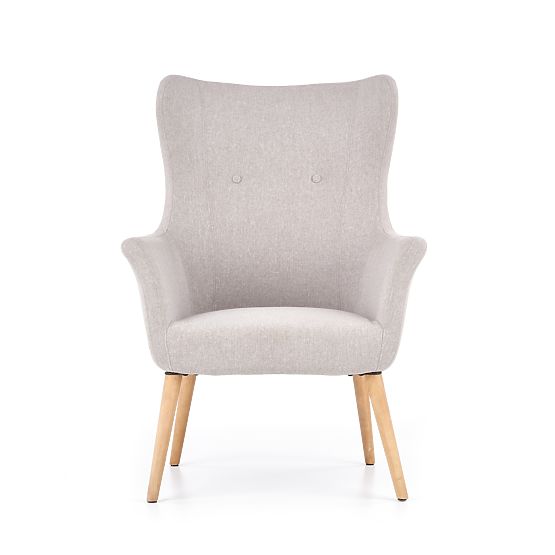 Fotoliu de relaxare COTTO gri deschis