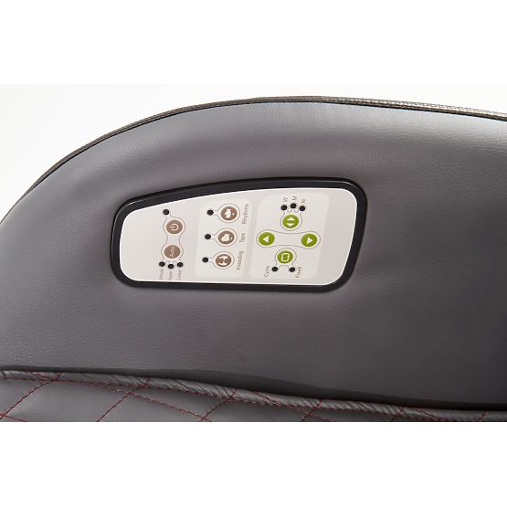 Fotoliu de relaxare DOPIO cu funcție de masaj, gri