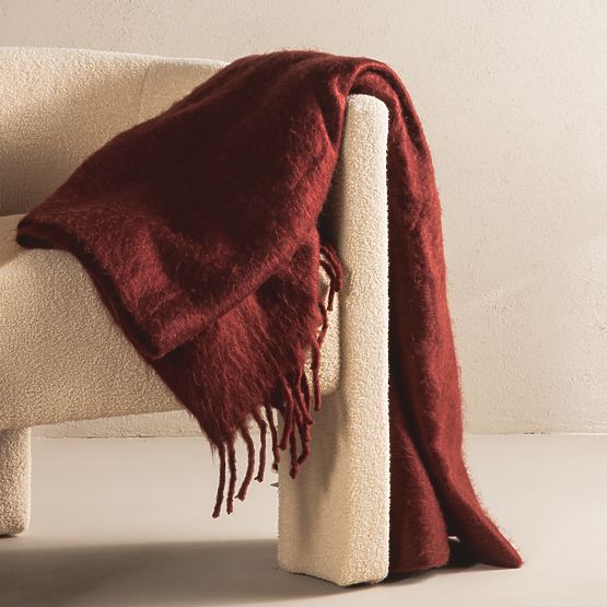 Fotoliu de relaxare Lorraine, bej, boucle