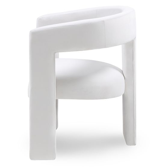 Fotoliu de relaxare Lory, catifea, bej deschis