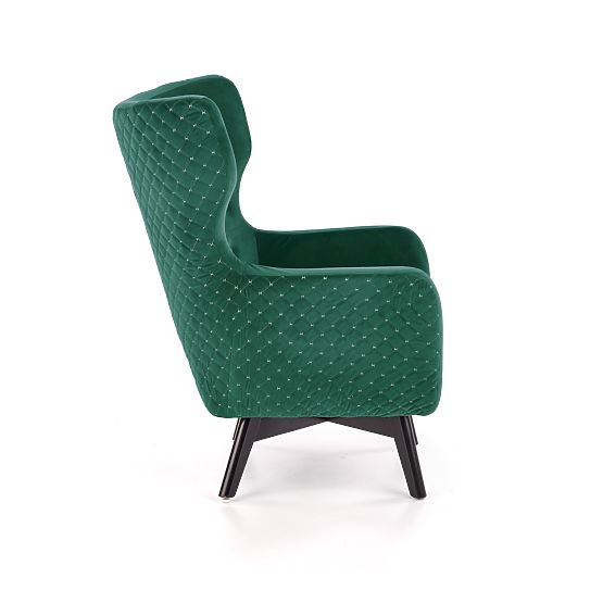 Fotoliu de relaxare MARVEL verde închis / negru