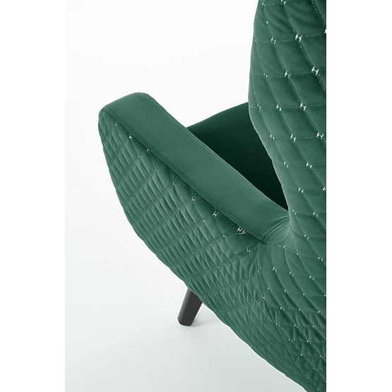 Fotoliu de relaxare MARVEL verde închis / negru