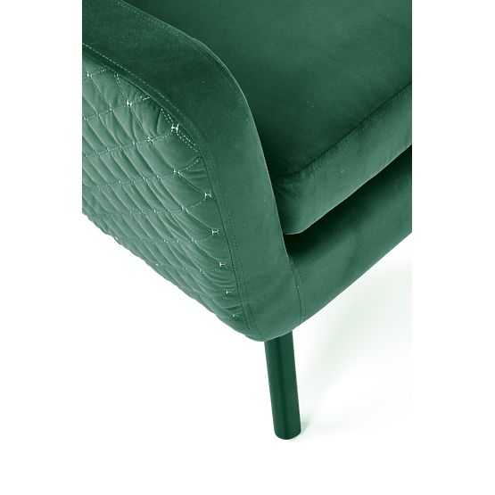 Fotoliu de relaxare MARVEL verde închis / negru