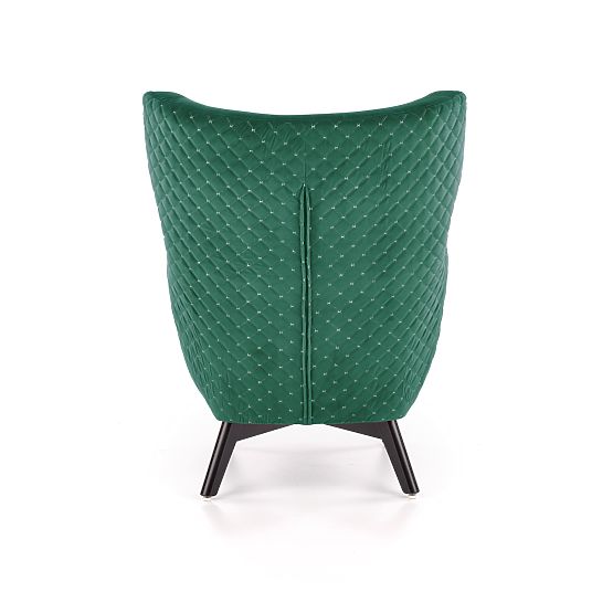 Fotoliu de relaxare MARVEL verde închis / negru