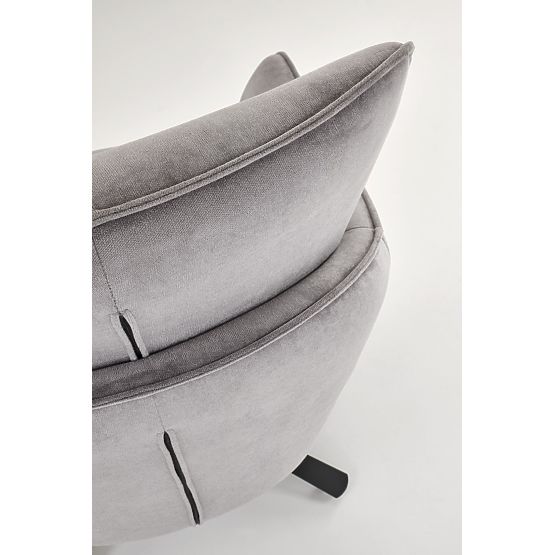 Fotoliu de relaxare SCAMPI, gri (1p=1buc)