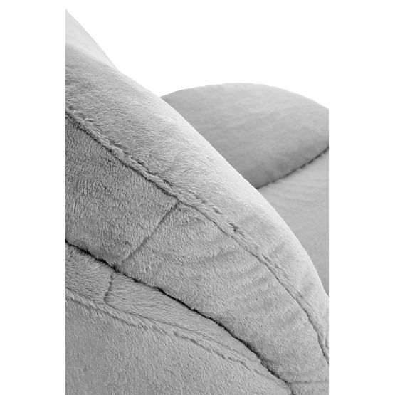 Fotoliu de relaxare SHELL, gri (1p=1buc)