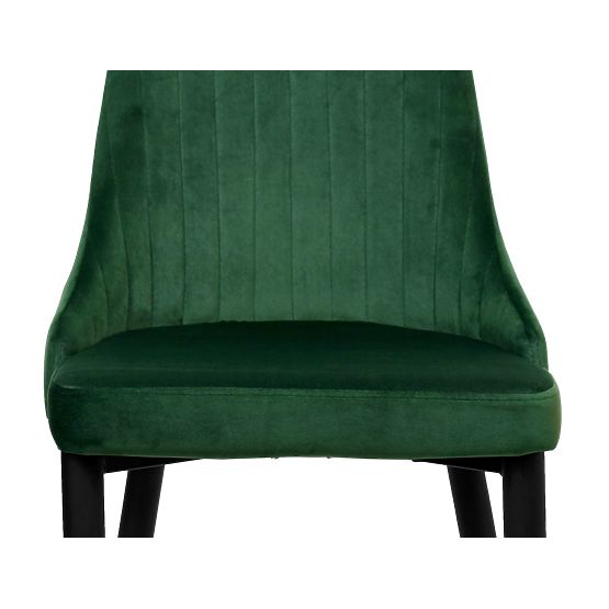 Fotoliu din catifea LORIENT VELVET verde închis
