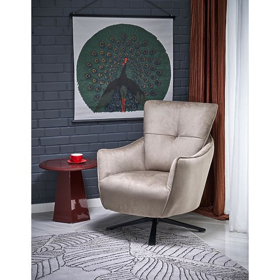 Fotoliu relaxant SCAMPI, cappuccino (1p=1buc)