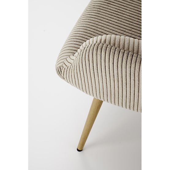 Fotoliu tapitat AMARO - gri