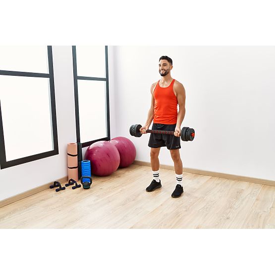 Gantere reglabile 2 x 15kg set gantere 30kg bară