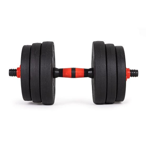 Ganterele Reglabile 2 x 20kg Set Gantere 40kg Bară