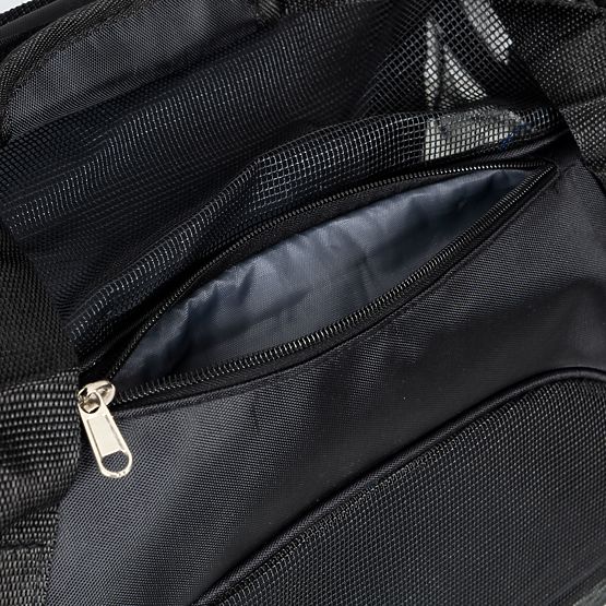 Geantă de transport pentru animale de companie pisică câine neagră