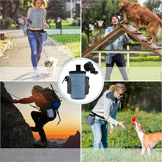 Geantă pentru recompense câine MAILO albastră