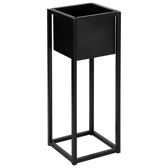 Ghiveci loft Concove 60 cm negru