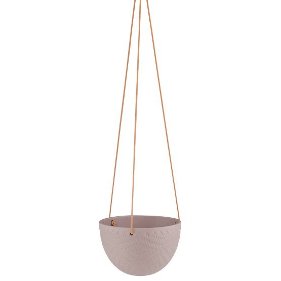 Ghiveci LOKAI culoare cappuccino stil boho pentru interior ameliahome