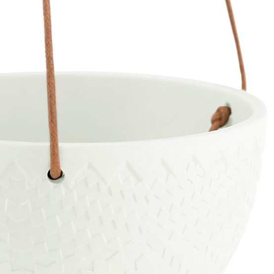 Ghiveci LOKAI culoare crem stil boho pentru interior ameliahome