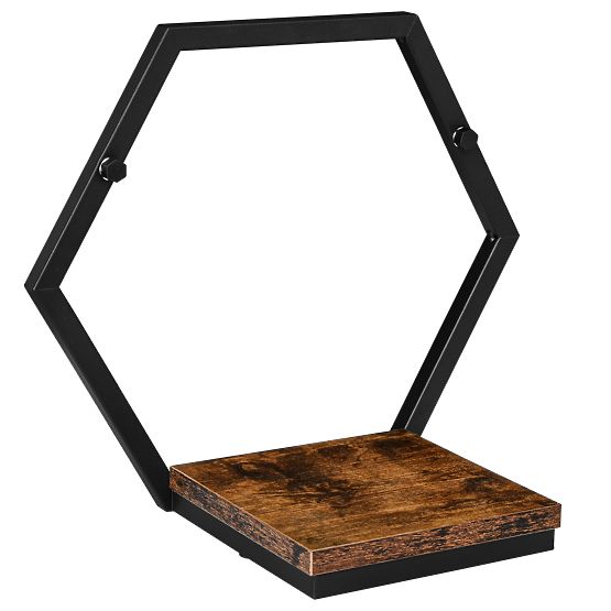 Ghiveci metalic negru Honung Rustic loft