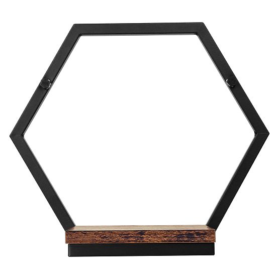 Ghiveci metalic negru Honung Rustic loft