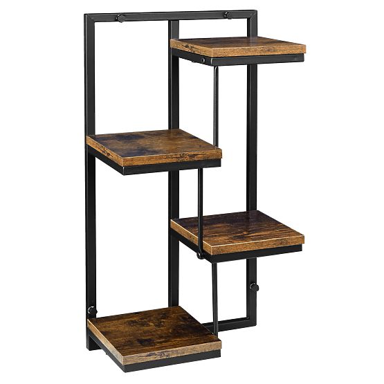Ghiveci suspendat negru Hagart Rustic stejar vechi