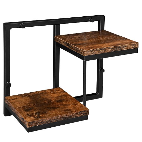 Ghiveci suspendat negru Remus Rustic stejar antic