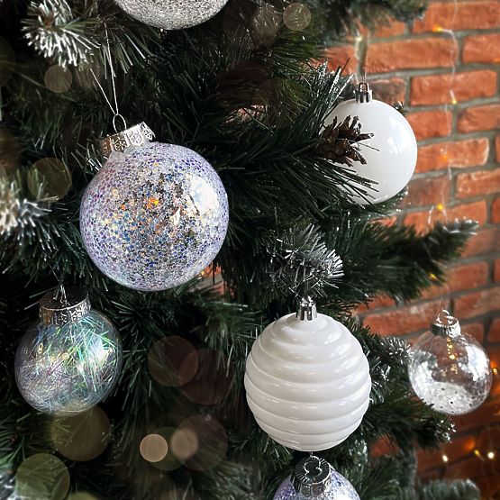 GLOBURI DE CRĂCIUN 30 BUC SYSD1688-058