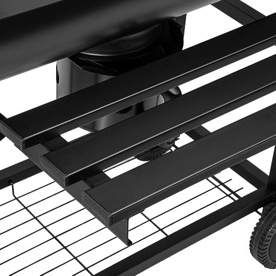 Grătar de grădină cu cărbune 2 grătare și tavă de cenușă BAREL