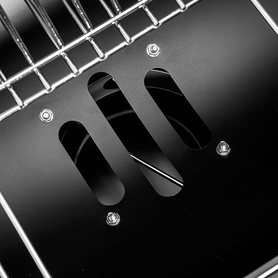 Grătar de grădină cu cărbune 2 grătare și tavă de cenușă BAREL