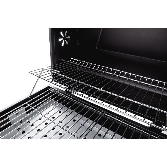 Grătar de grădină cu cărbune cu capac MEJOR