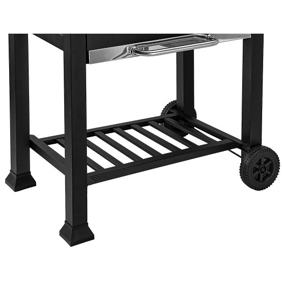 Grătar de grădină cu cărbune cu capac MEJOR