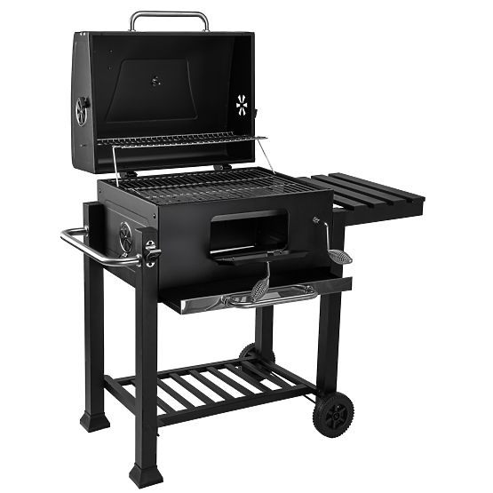 Grătar de grădină cu cărbune cu capac MEJOR