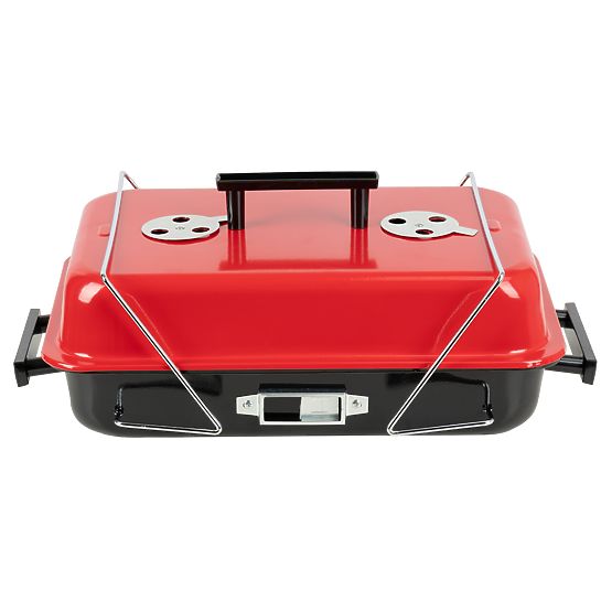 Grătar portabil pliabil pe cărbune CAMPAL cu capac