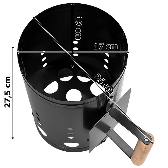 Horn pentru aprinderea grătarului KORTEN