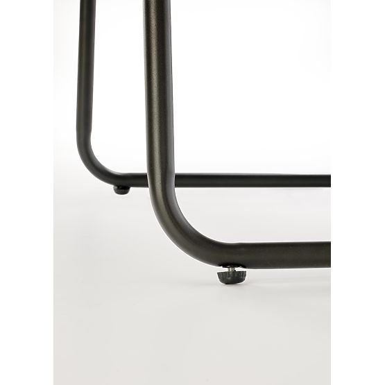 HUDSON, set de grădină (canapea, 2x fotoliu, măsuță), gri / maro (1p=1set)