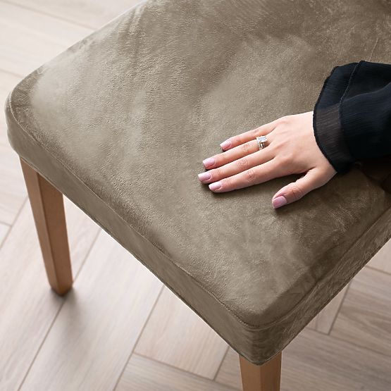 Husă pentru canapea RESTILO SENTO culoare bej stil clasic neted