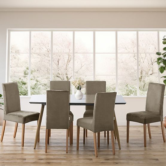 Husă pentru canapea RESTILO SENTO culoare bej stil clasic neted