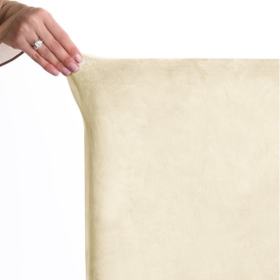 Husă pentru canapea RESTILO SENTO culoare crem stil clasic neted