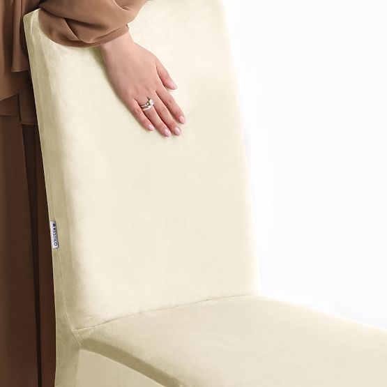 Husă pentru canapea RESTILO SENTO culoare crem stil clasic neted