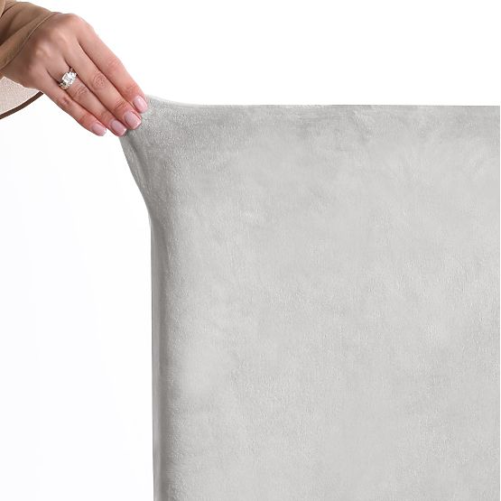 Husă pentru canapea RESTILO SENTO culoare gri neted stil clasic