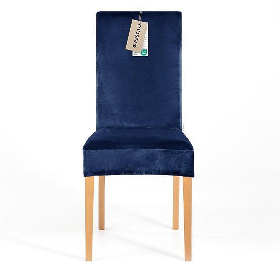 Husă pentru canapea RESTILO SENTO culoare indigo stil clasic neted