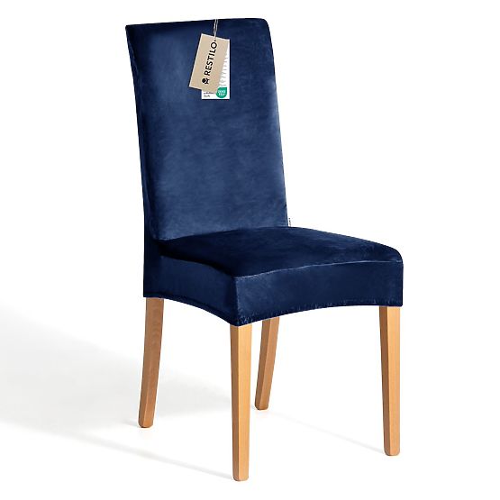 Husă pentru canapea RESTILO SENTO culoare indigo stil clasic neted