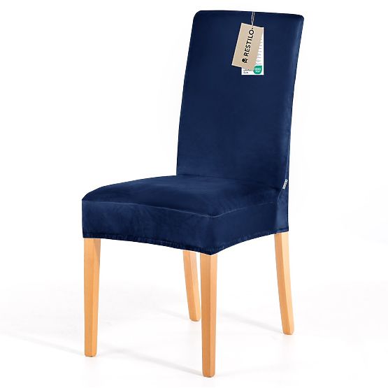 Husă pentru canapea RESTILO SENTO culoare indigo stil clasic neted