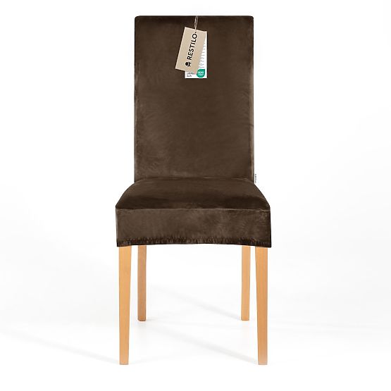 Husă pentru canapea RESTILO SENTO culoare maro stil clasic neted