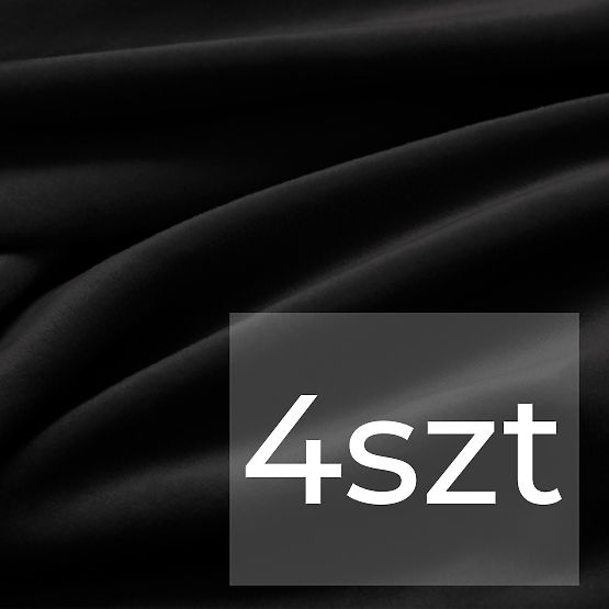 Husă pentru canapea RESTILO SENTO culoare neagră stil clasic neted