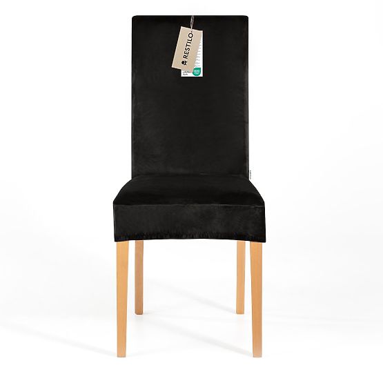 Husă pentru canapea RESTILO SENTO culoare neagră stil clasic neted