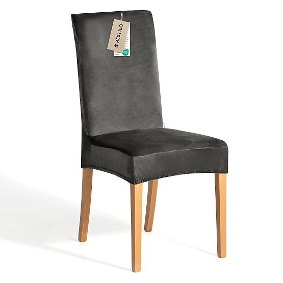 Husă pentru canapea RESTILO SENTO culoare oțel stil clasic neted